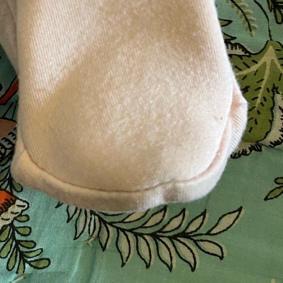 Angel Dear Crystal Pink & Pink Gingham Ruffle Back Footies - Picture 7 of 7